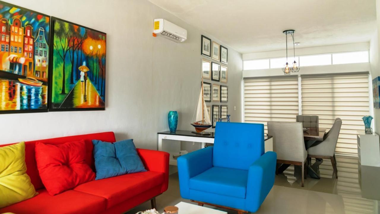 Confortable Casa En Cozumel, Condominio Con Vista Al Mar # 10 מראה חיצוני תמונה