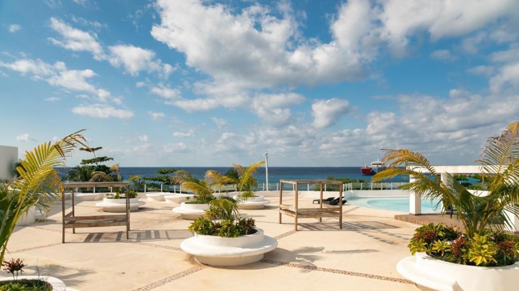 Confortable Casa En Cozumel, Condominio Con Vista Al Mar # 10 מראה חיצוני תמונה